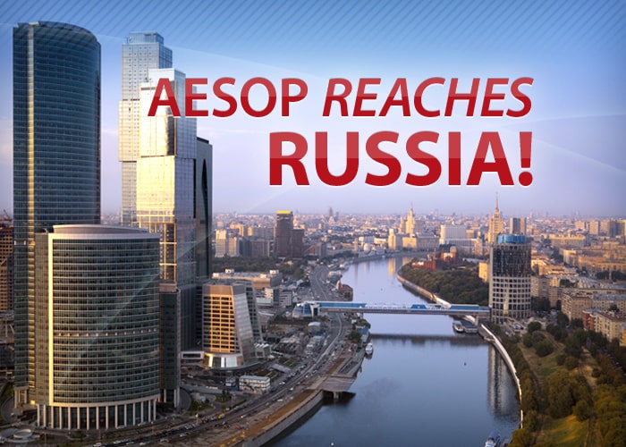 Aesop Reaches Russia