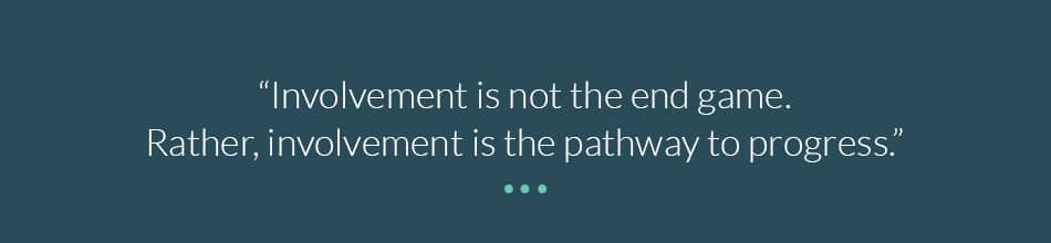 quote about involvement