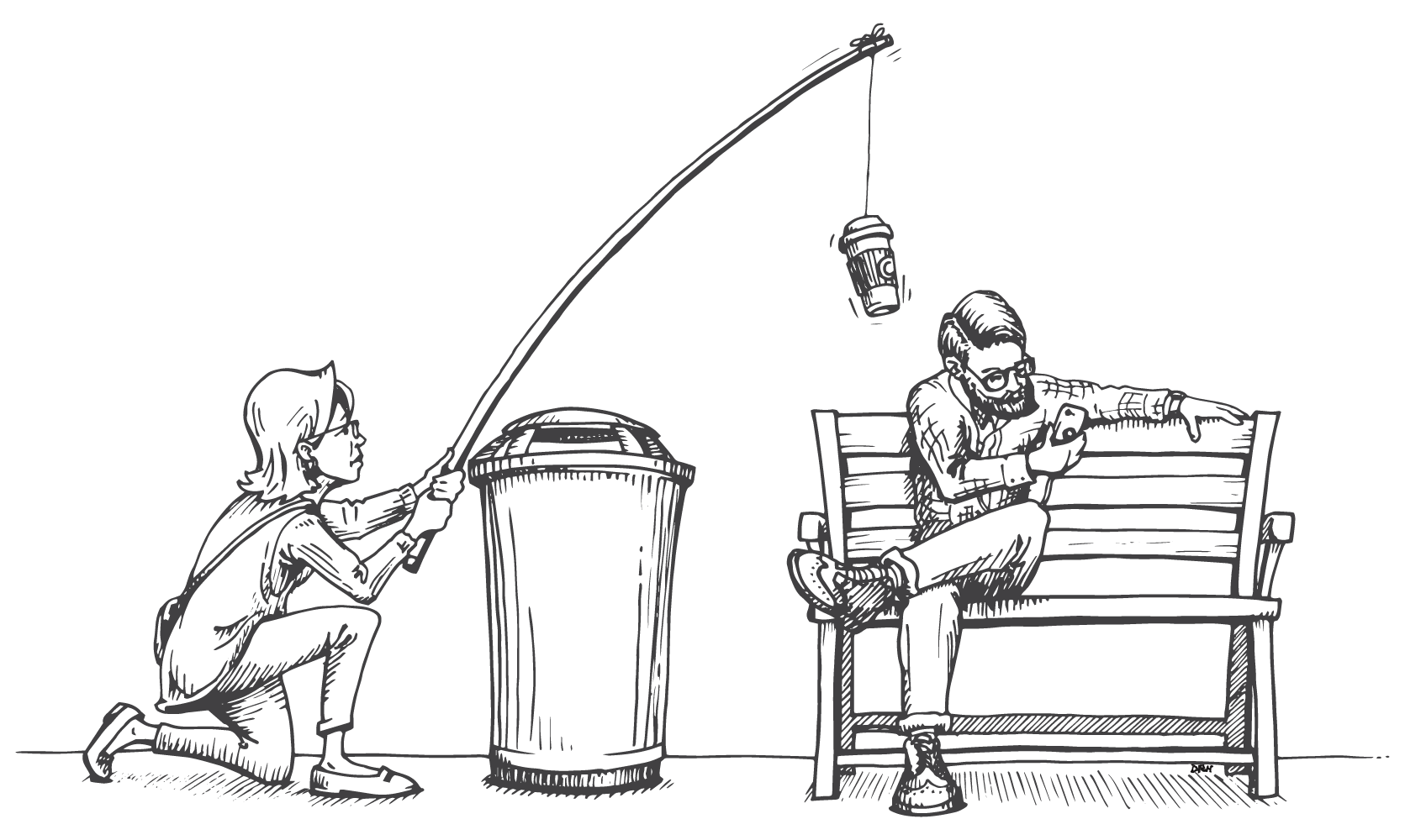 Recruiting Millennials illustration