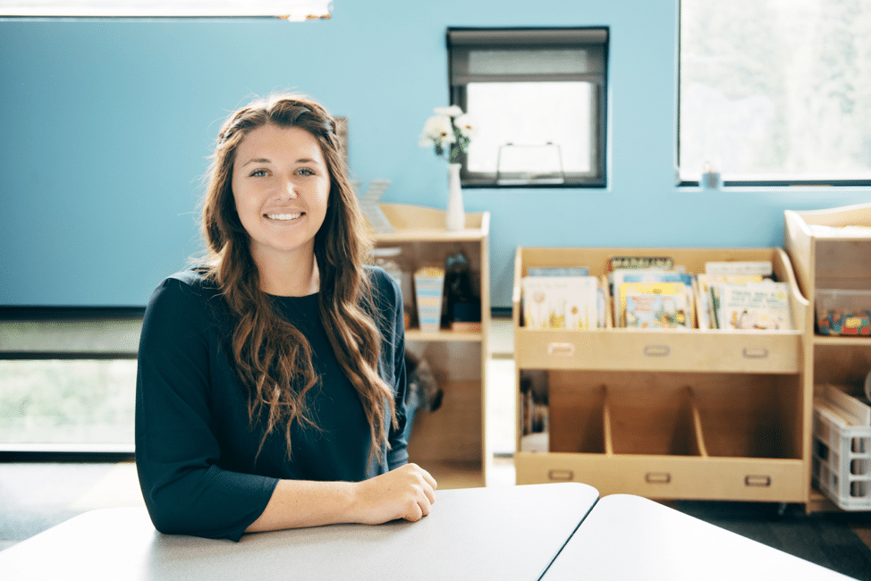 Photo of 2nd grade teacher from Weilenmann school Kacey 