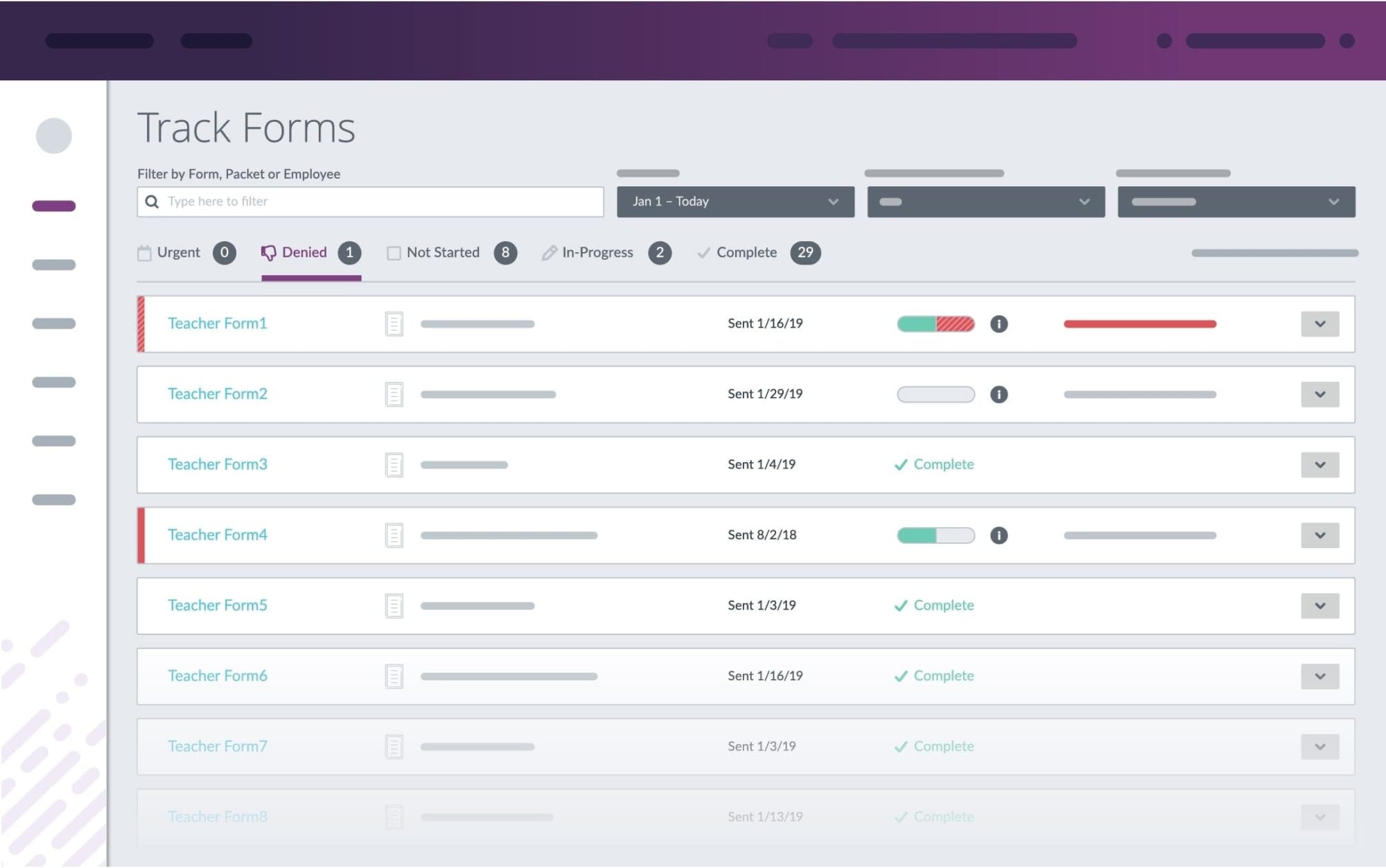 Frontline Central - Dashboard