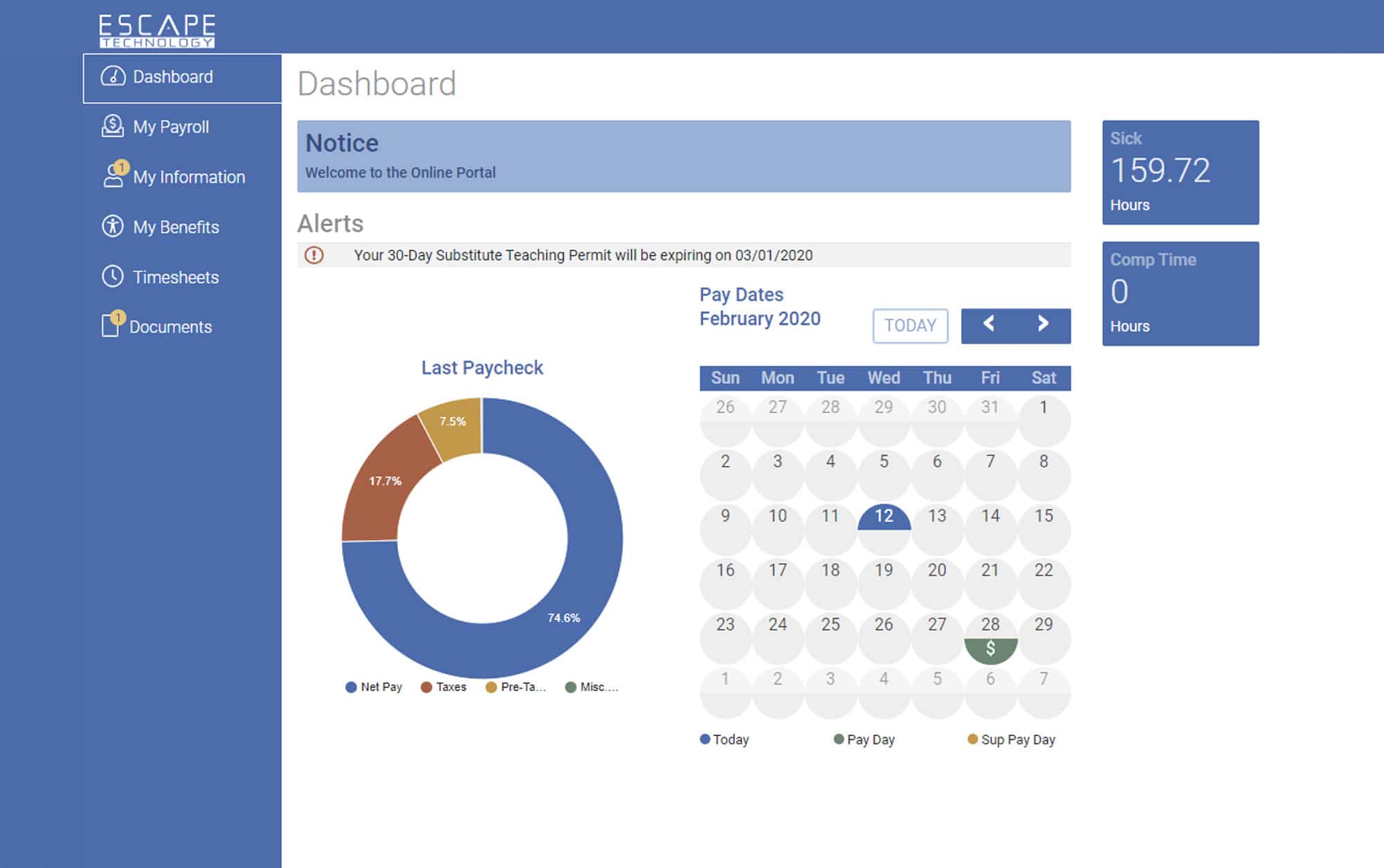 Frontline Escape - Employee Web-Based Access