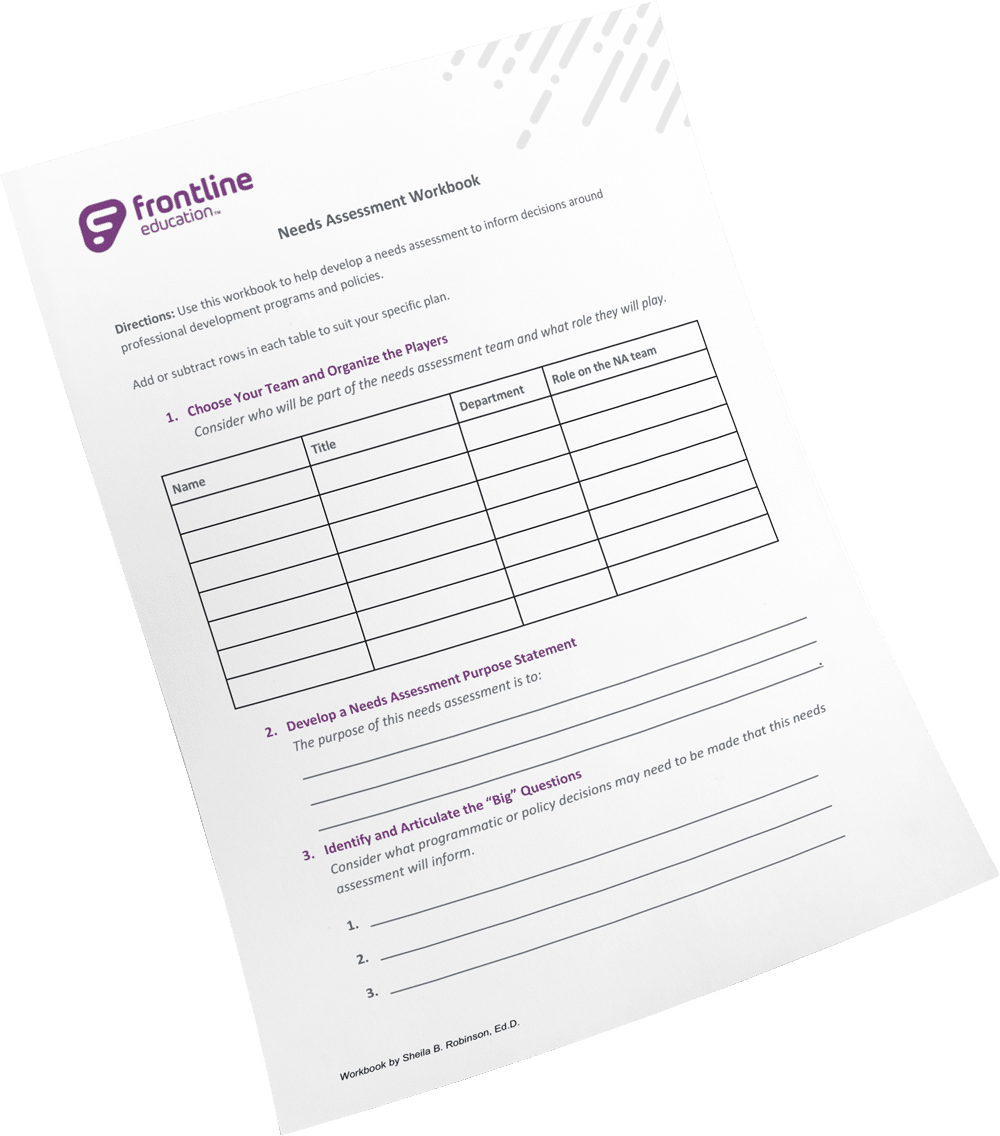 Needs Assessment Workbook