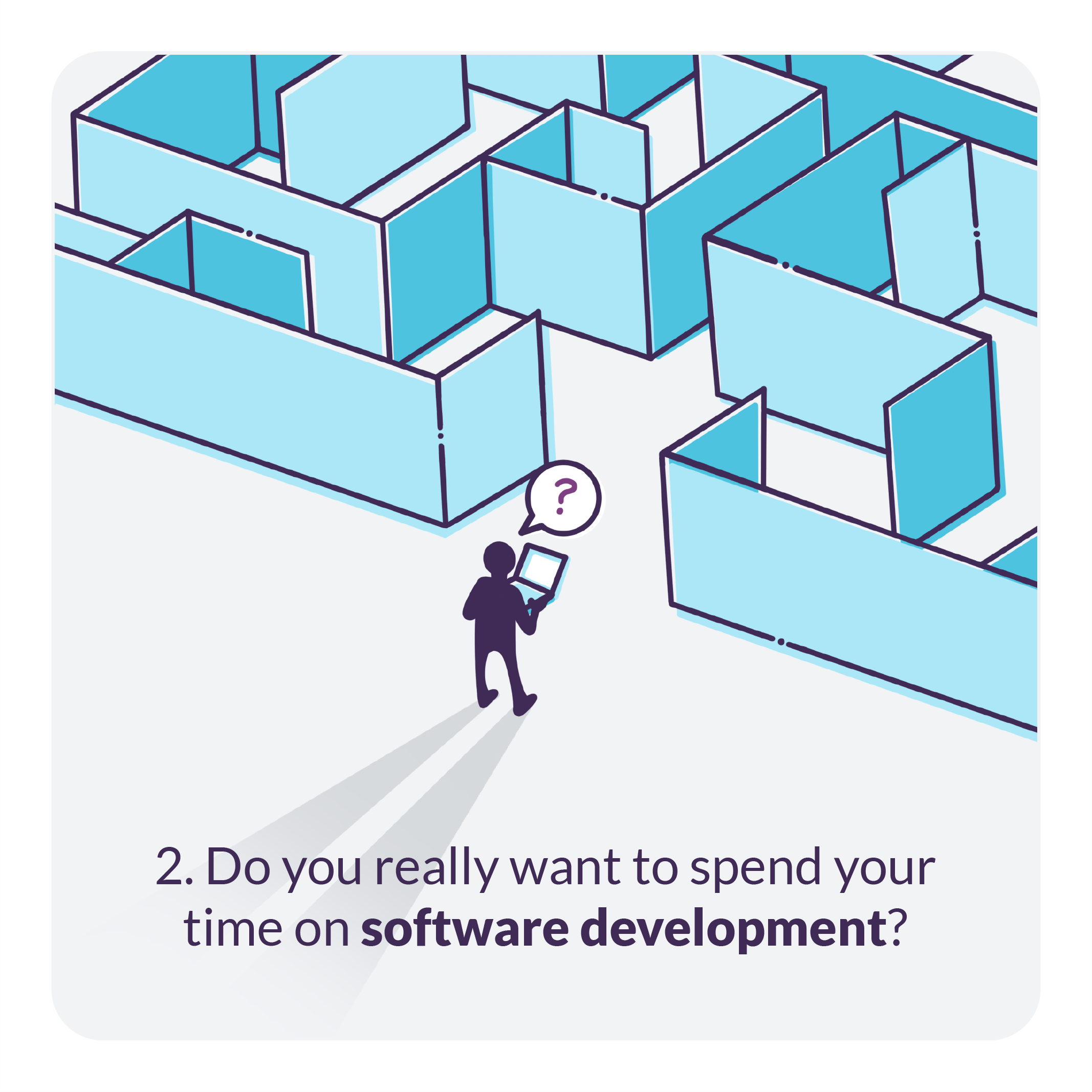 Do you really want to spend your time on software development?