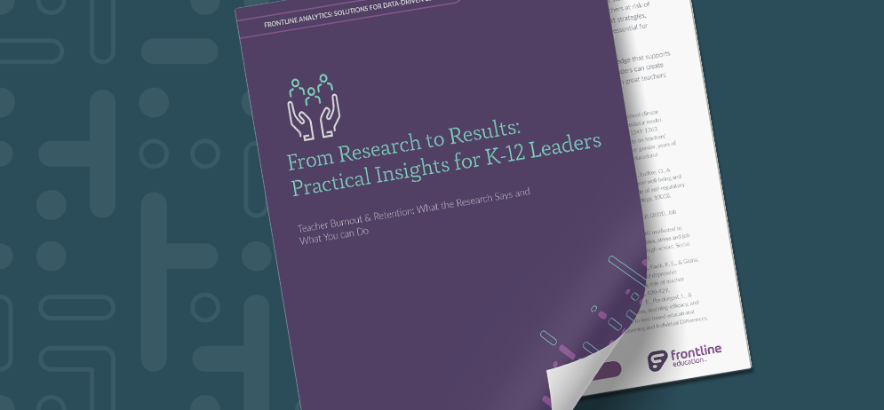 Teacher Burnout & Retention: What the Research Says and What You Can Do