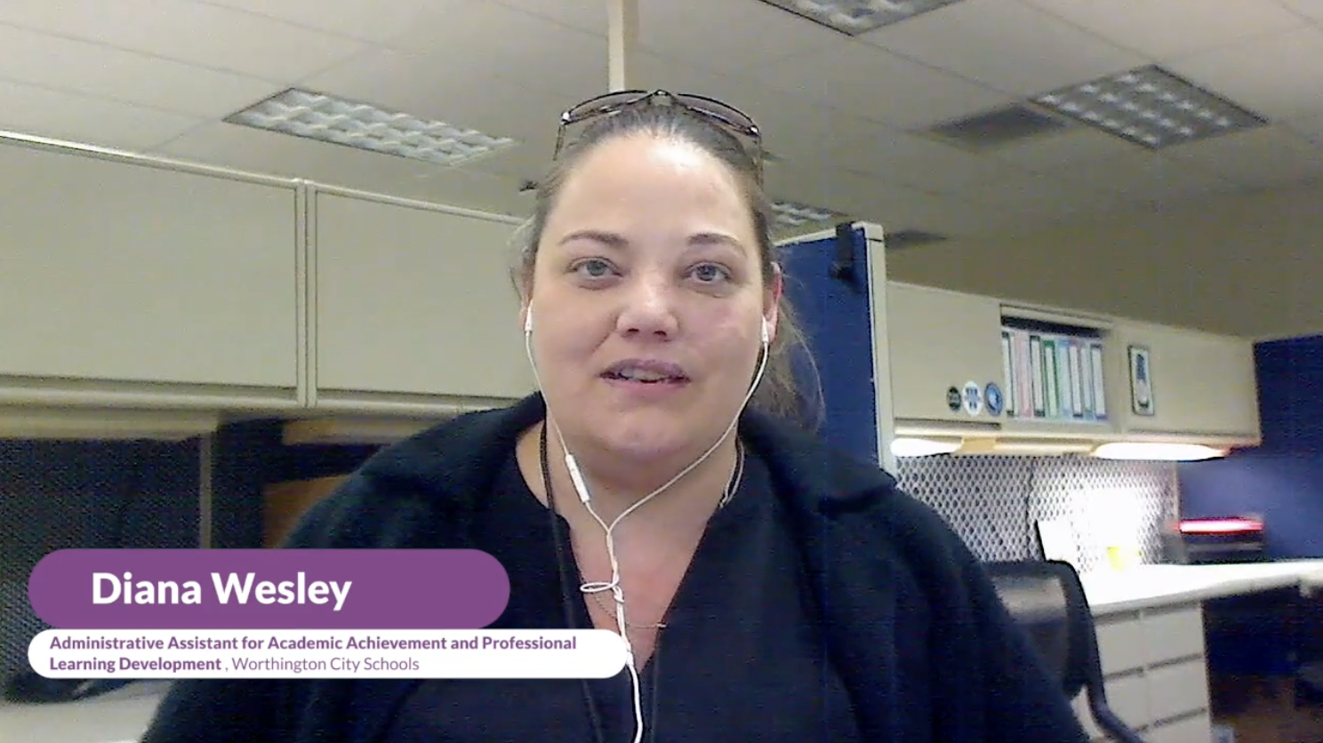 Diana Wesley, Administrative Assistant for the Academic Achievement